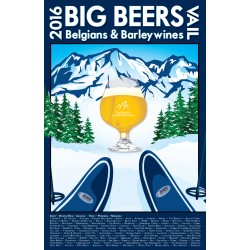 2016 Big Beers Festival Poster (WITH Breweries)