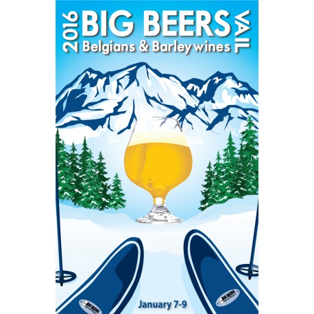 2016 Big Beers Festival Poster (without Breweries)