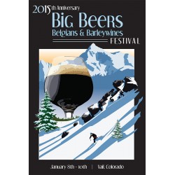 2015 Big Beers Festival Poster (wihout Breweries)